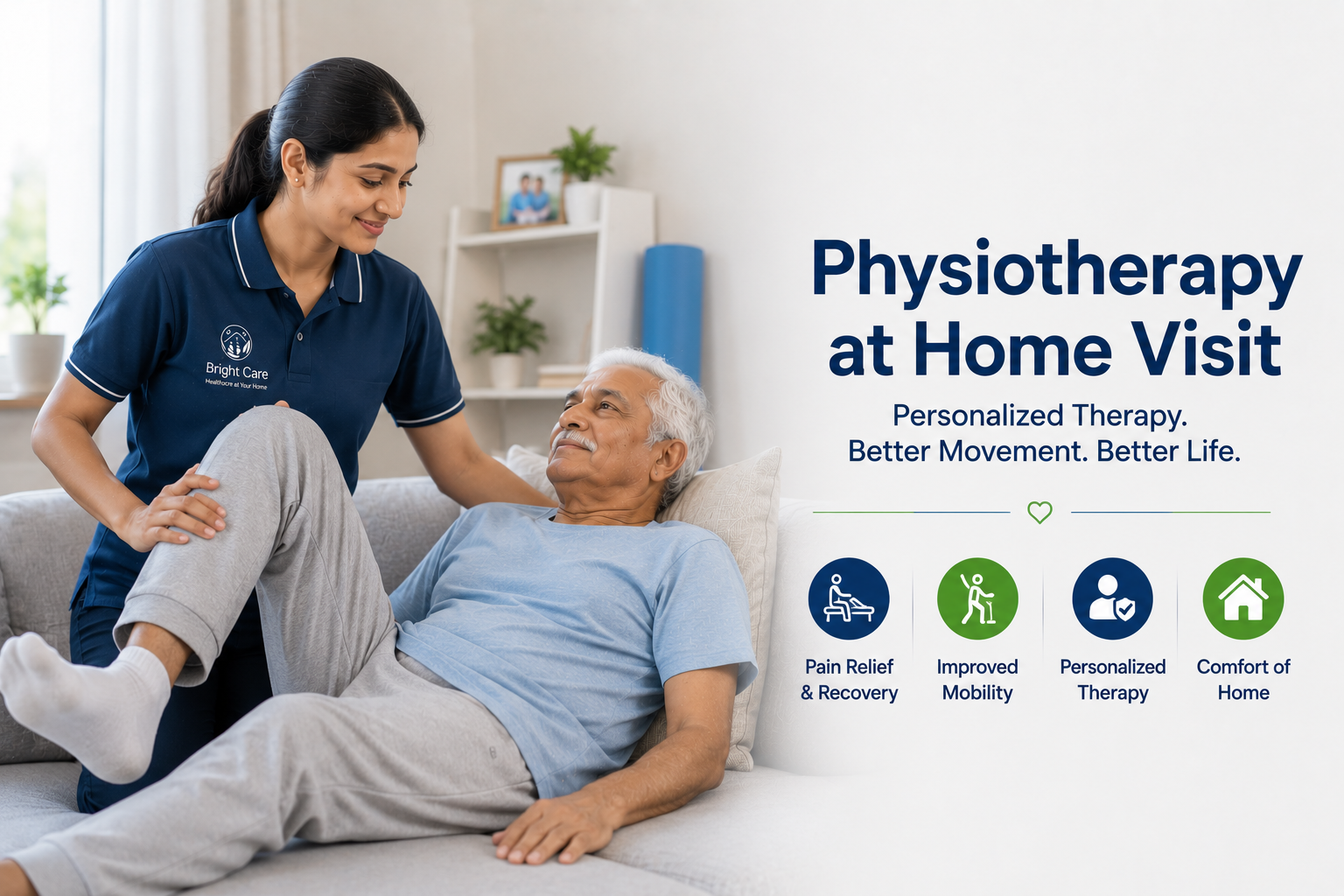 Professional Physiotherapy at Home in Lucknow